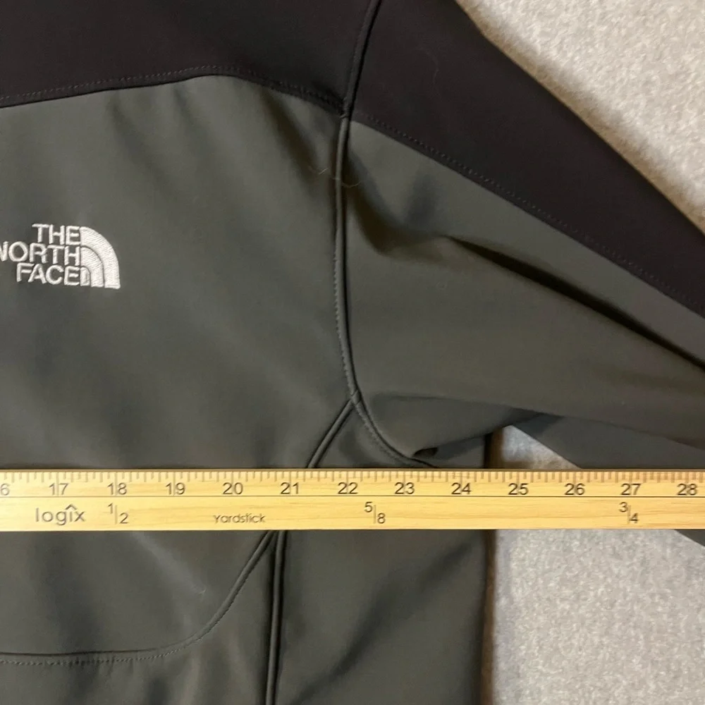 The North Face Men’s Apex Jacket XL Grey Full Zip Primaloft Lined Coat